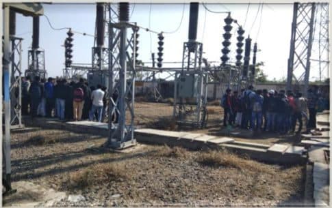 Industrial Visit to 220 kV Substation, Sadarpur (2)