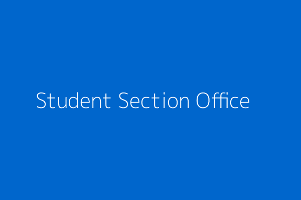 Student Section Office