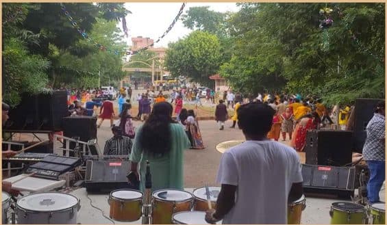 Navratri Celebration on Campus (1)