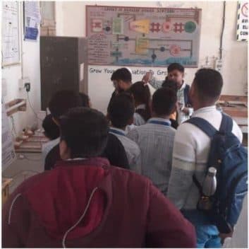 School Students Visit Electrical Department (2)
