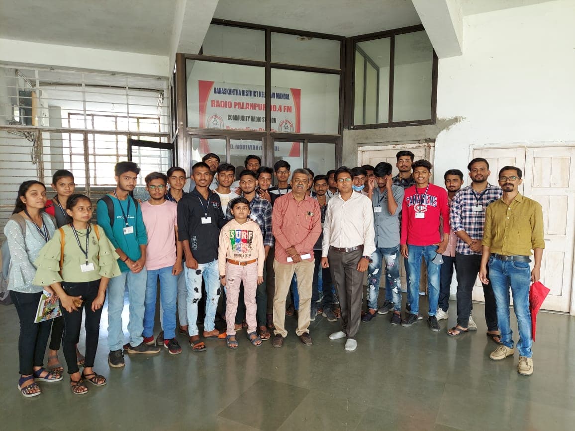 Industrial Visit - Community Radio Palanpur (1)