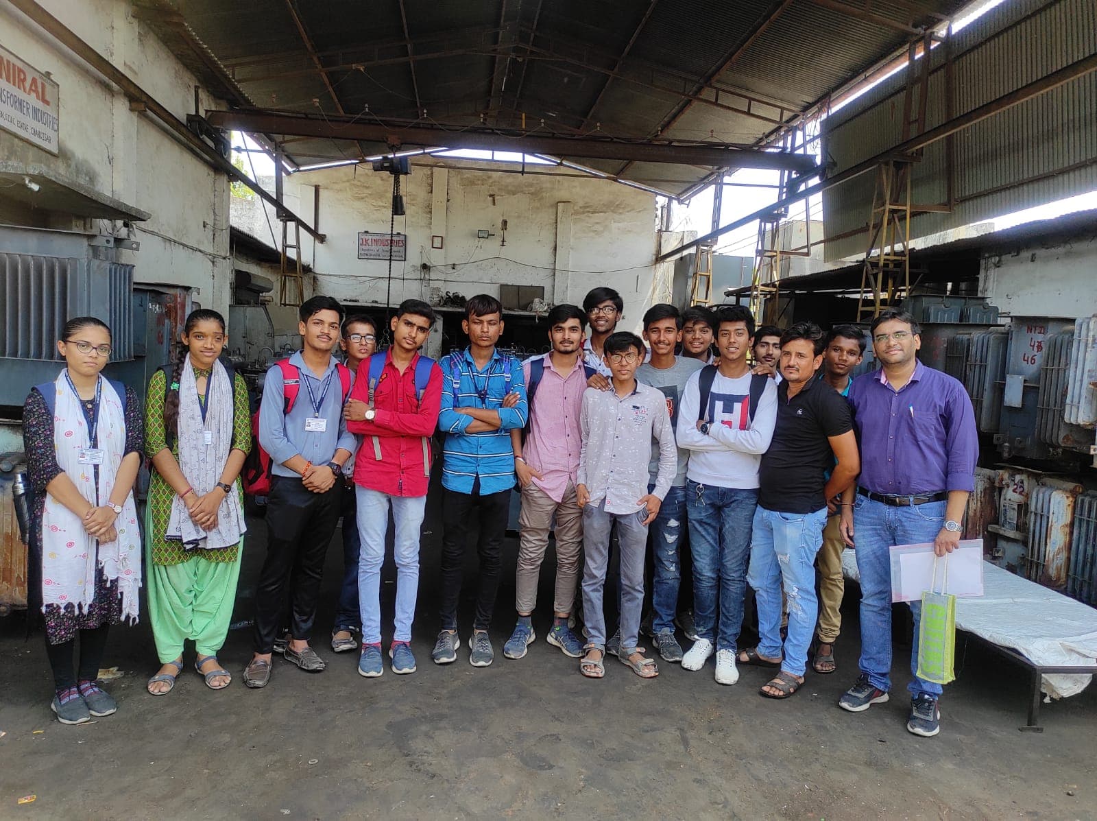 Industrial Visit - JK Industries, Chandisar