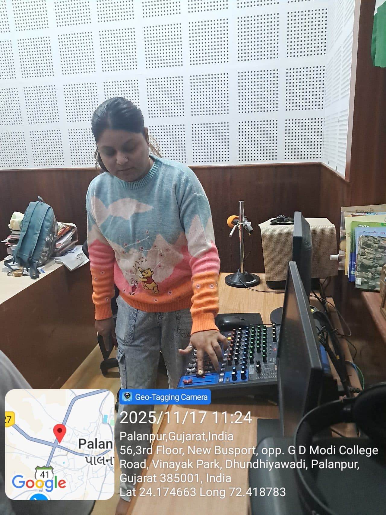 Industrial Visit: Community Radio Station, Palanpur (Semester 3) (1)