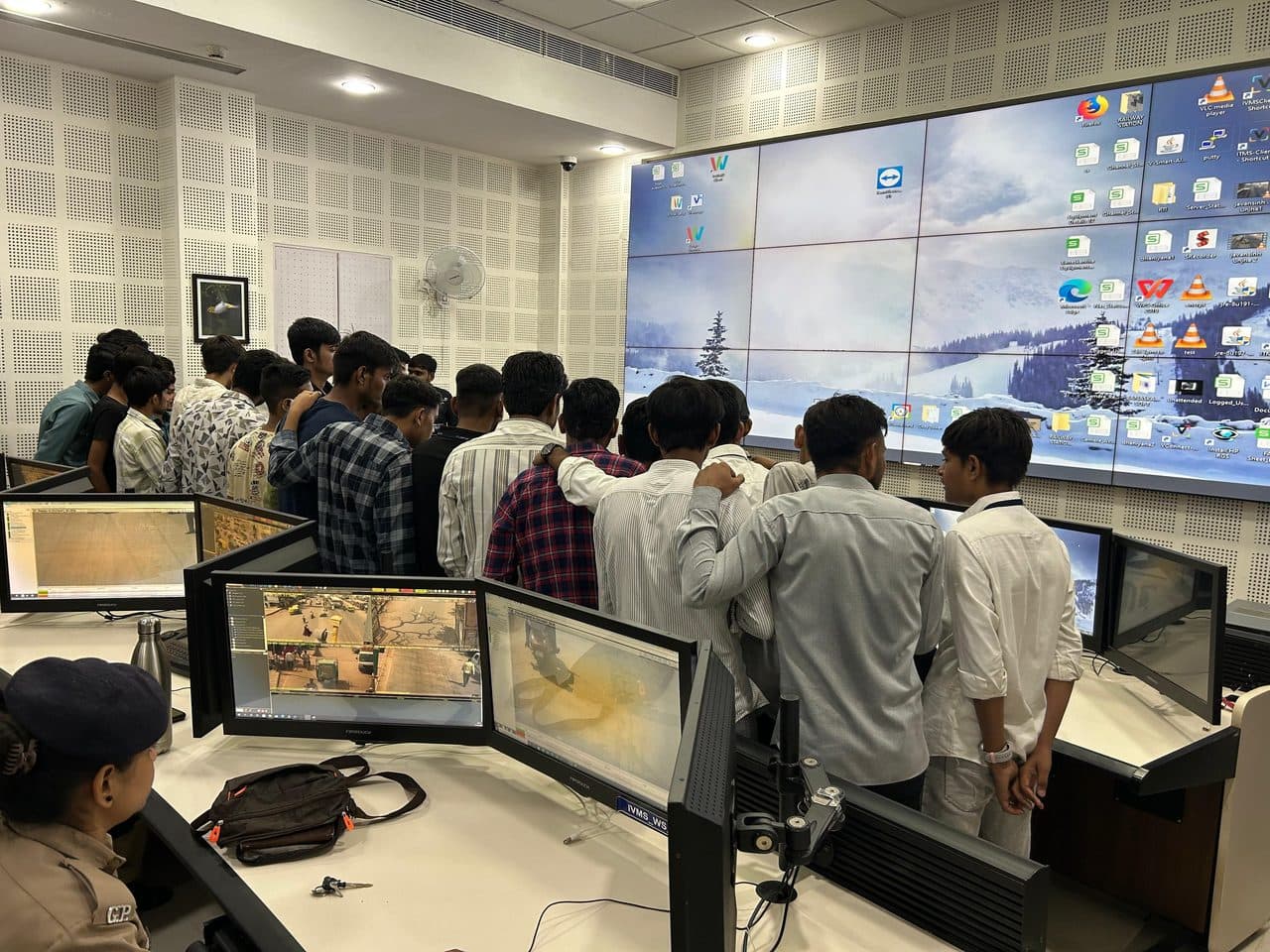 Industrial Visit: NETRAM (Command and Control Centre), Palanpur (1)